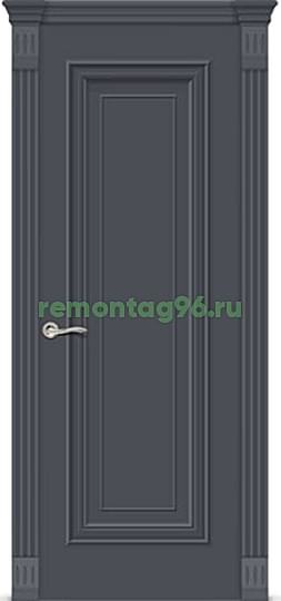 Межкомнатная дверь Мальта 2 с патиной Глухая