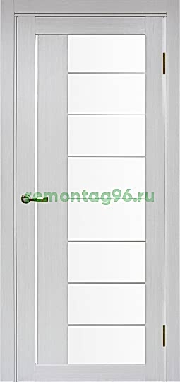 Межкомнатная дверь Турин 524 АСС Молдинг SC стекло мателюкс