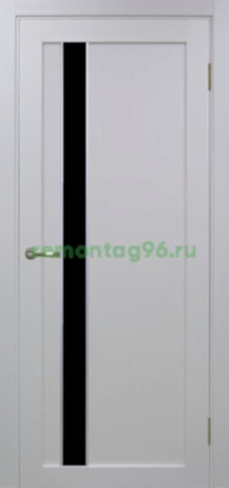 Межкомнатная дверь Турин 528 AПП Молдинг SC стекло  Lacobel черное