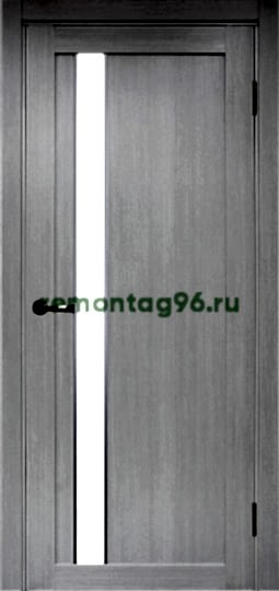 Межкомнатная дверь Турин 528 AПП Молдинг SC стекло  Lacobel черное